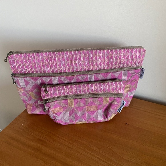 Maruca Design Bags in Americana Pink - set of 2 - Picture 1 of 4